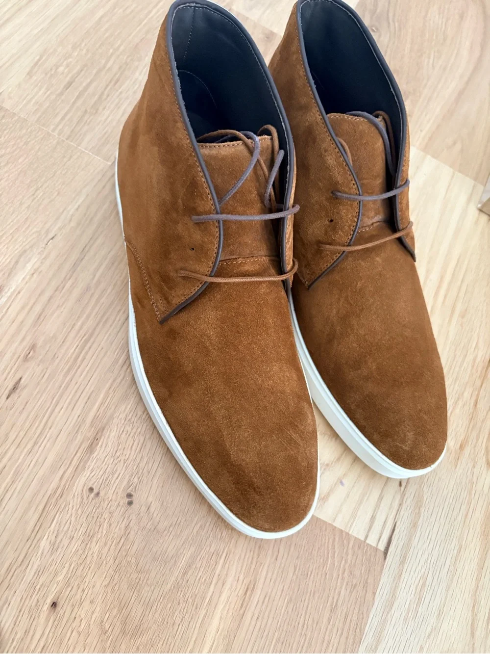 Johnston & Murphy Men's Brody Chukka Boots New size 10 suede
